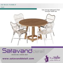 Sika Design Margret Chair George Table Set